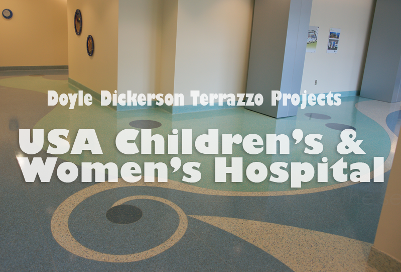 Doyle Dickerson Terrazzo - USA Children's and Women's Hospital