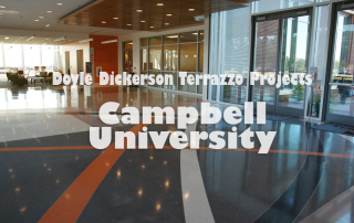 Doyle Dickerson Terrazzo - Campbell University
