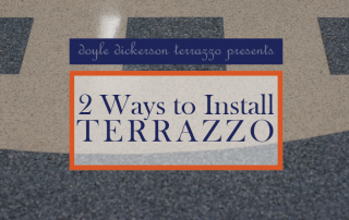 2 Ways to Install Terrazzo