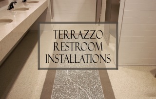 Terrazzo Restroom Installations