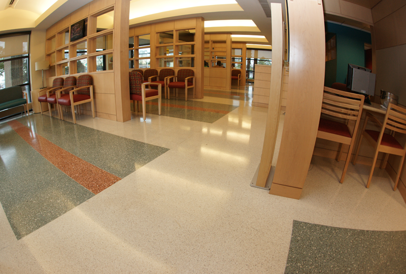 McLeod Medical Center Terrazzo Flooring Installation