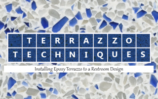 Terrazzo Techniques: Installing Epoxy Terrazzo to a Public Restrooms