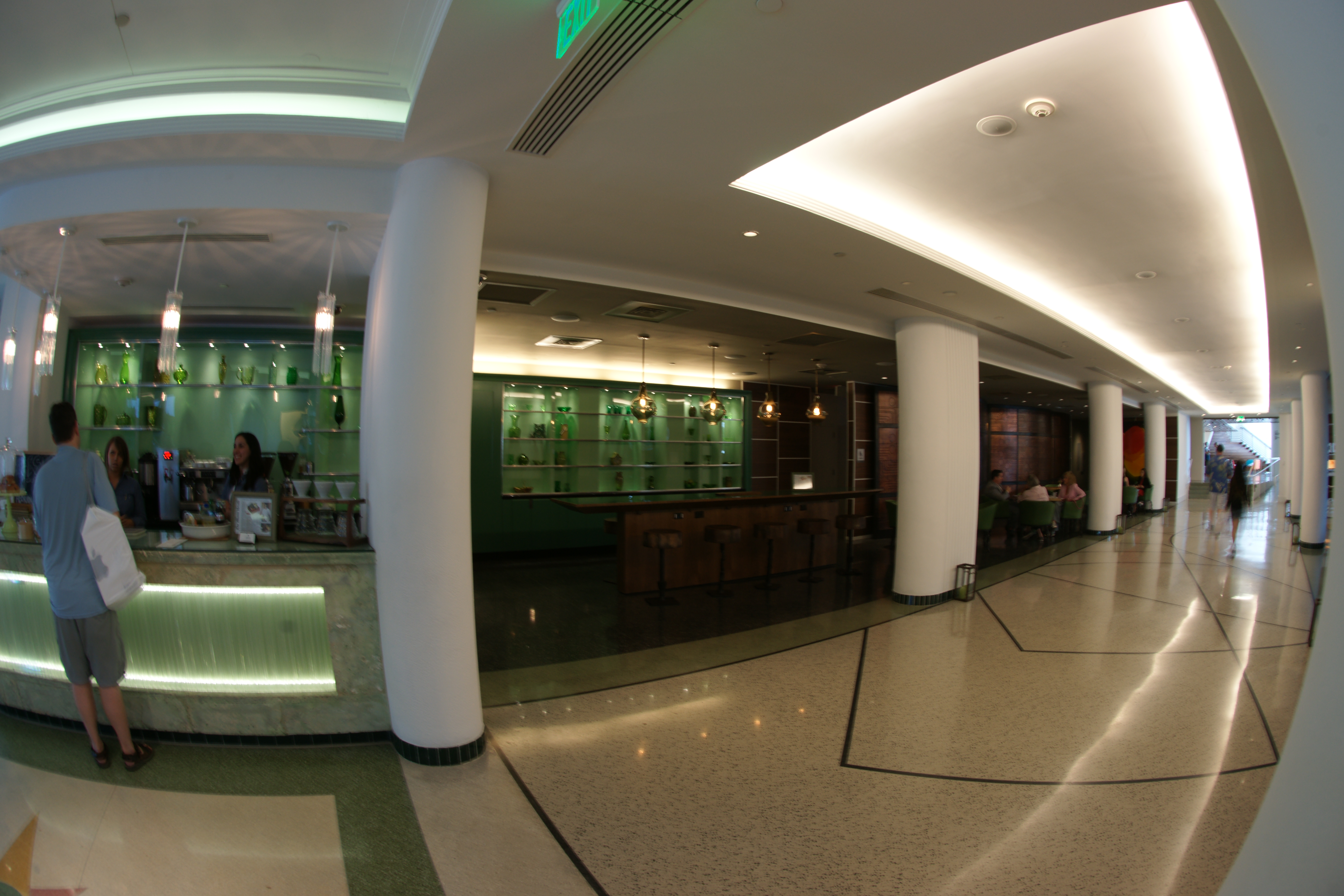 James Royal Palms Hotel Lobby with Terrazzo Flooring