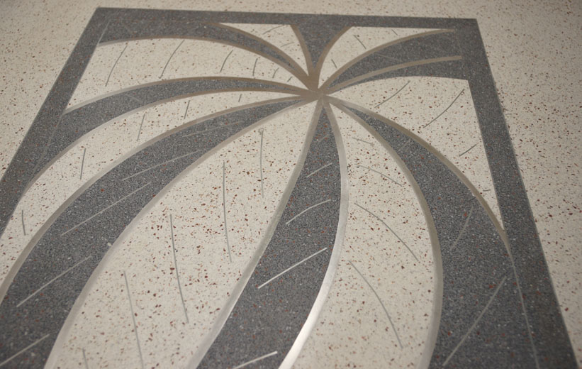 Terrazzo flooring design