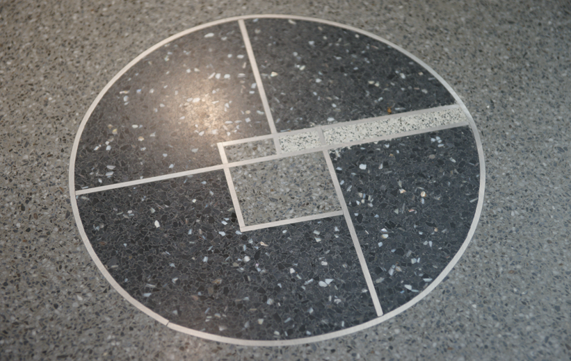 Terrazzo floor design