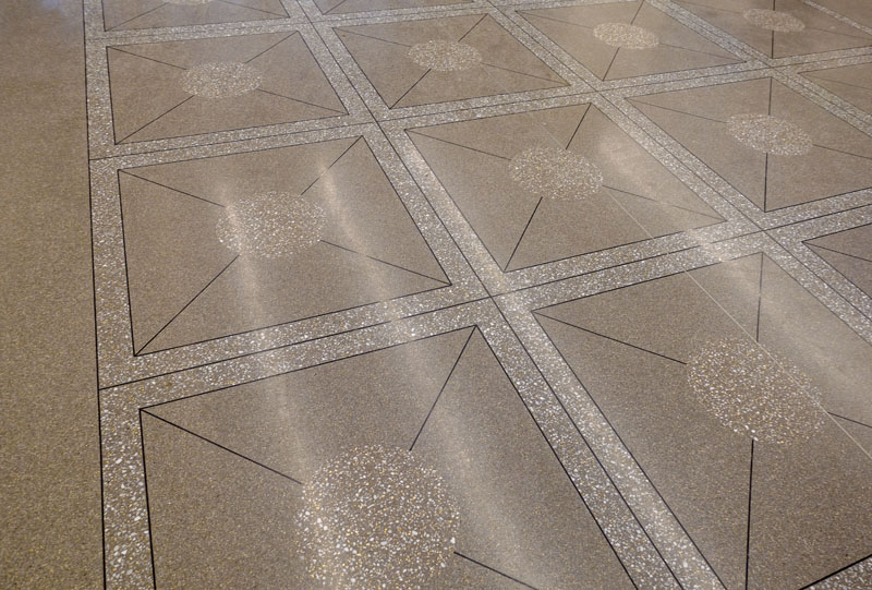 Durham City Center - Terrazzo Flooring