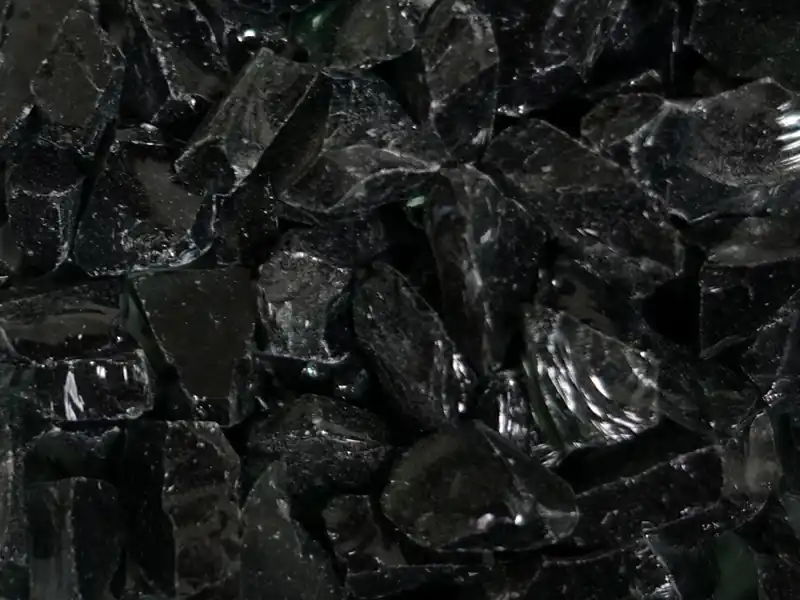 Auto Black Glass Terrazzo Chip