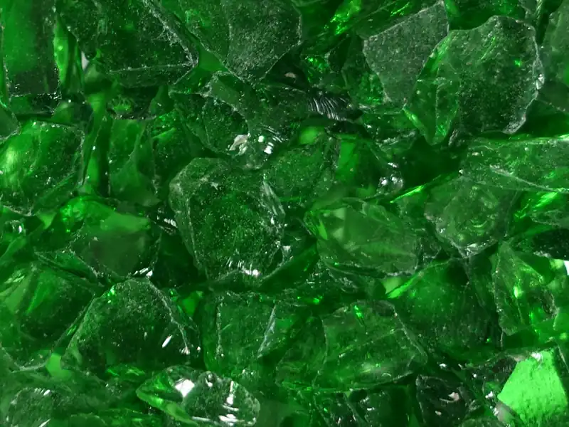 Green Glass Terrazzo Chip